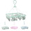 Folding Clothes Hanger Plastic 36-Clip Drying Rack 3