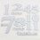 Large DIY wall clock 3D frameless silver 5