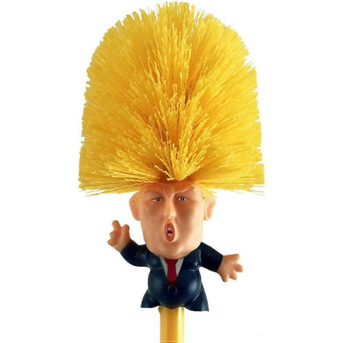 Βούρτσα τουαλέτας Trump | Κάντε την τουαλέτα σας ξανά υπέροχη | Σκούπα τουαλέτας 1