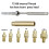 Heat Insert Nut Iron Tip Heat Set Insert Tool Soldering TS100 Iron Tip 3D Printing Modify Finishing Tool Brass Thread 5