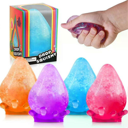 Μπάλα Squishy Drop Squishy Stress, Μπάλα Σταγόνας Νερού για το Στρες, Μπάλες Ζάχαρης Βύνη 1