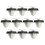 Shengike10pcs Κλιπ πάνελ επένδυσης πόρτας αυτοκινήτου γενικής χρήσης Κλιπ συγκράτησης 4