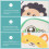 Kids Bath Sponge Set Frog Design Soft Foam 3 Pcs 3