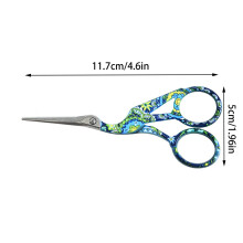 Retro-style steel scissors small size