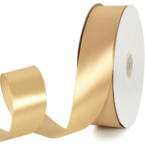 Rood satijnen lint, 40 mm x 100 yards
