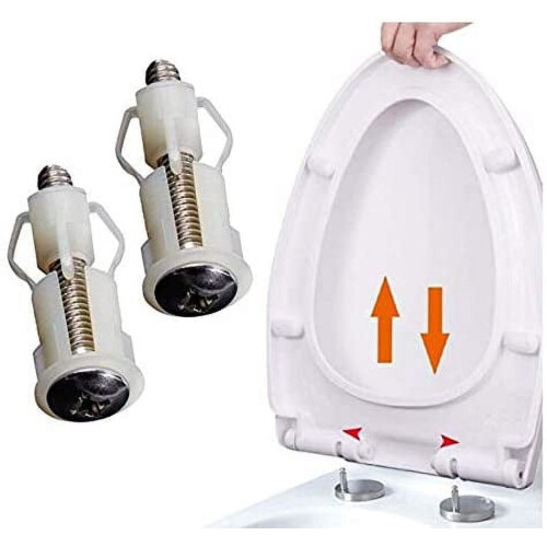 Ensemble de 2 vis d'expansion pour couvercle de toilette