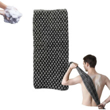 Exfoliërende scrubhandschoen - Bamboevezel & actieve kool - Grijs - Sneldrogend - Ergonomisch