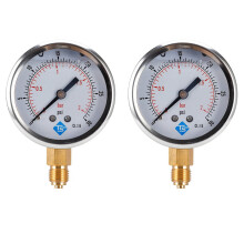 Low Pressure Gauge 0-2 Bar 1/4 Inch 68 mm Dial