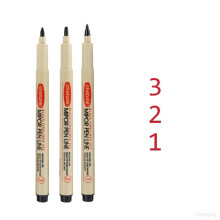 Micron Pigment Liner Pen Set for Art Sketching 1.2.3 mm