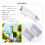 4 Peças 6 Polegadas Lente Óptica Transparente Prisma Triangular de Vidro para Fotografia Ciência Sala de Aula Rainbow Maker Art Decor 3