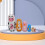 Wooden Russian Nesting Dolls Handmade 6 Pieces 6