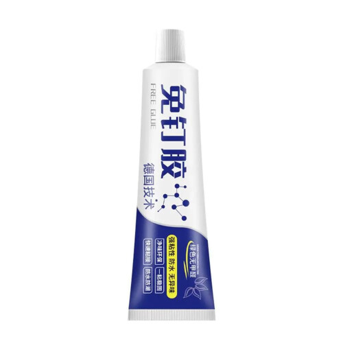 Universal wall adhesive tile shelf glue white 1