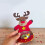 Christmas snowman candy box with Santa decor 1