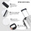 Luggage Handle Wraps Navy Blue 2 Pcs 4