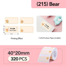 Niimbot cartoon thermisch labelpapier voor B1/B21/B203/B3S