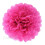 Wedding Paper Pompoms Hot Pink 8 inch 1