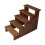 Wood Display Riser for Collectibles 5 Layer 20cm 2