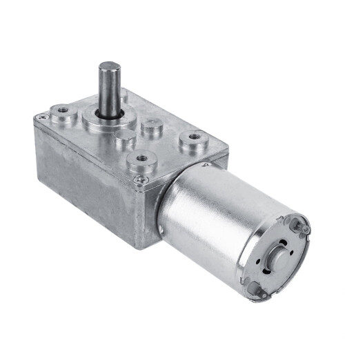 WALFRONT reversible DC 12V worm gear motor high torque 1