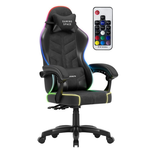 Fotel gamingowy Huzaro Force 2.7 RGB Black
