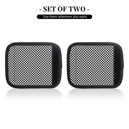 Luggage Handle Wraps Chess Pattern 2 Pcs 2