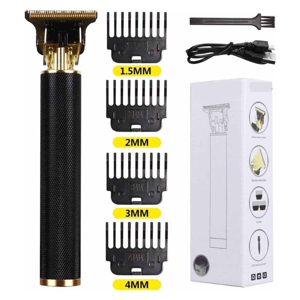 Cordless Hair Clipper Professional Waterproof USB Charging