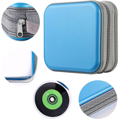 DVD case hard plastic 48-slot portable CD holder 2