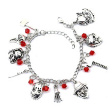 Horror Movie Charm Bracelet Freddie Pennywise Ghostface