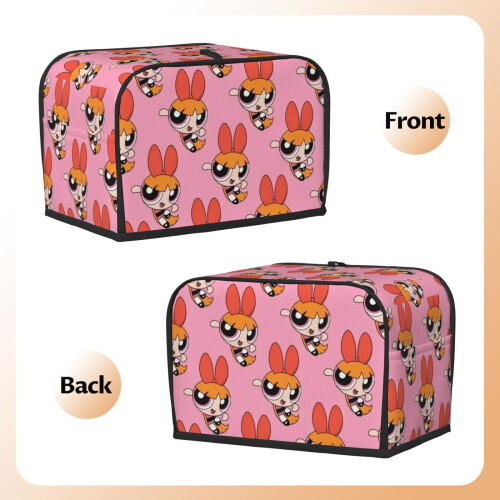 Powerpuff Girls toaster cover 2-slice polyester 1