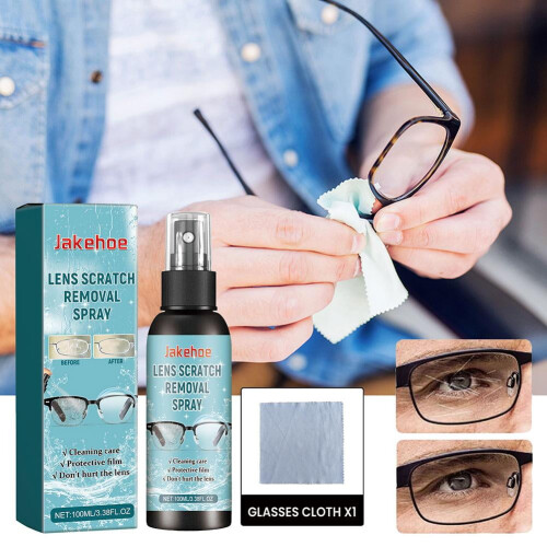 Lens Scratch Removal Spray for Eyeglasses and Windshields 1