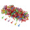 Metal Bunt Brads Pattern Clips 100 Pack 5.5x11mm Colored 4