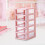 SHENGXINY transparent plastic 5-tier desktop drawer 4