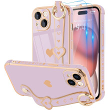 iPhone 15Pro Max tok csuklópánttal és 2 képernyővel