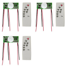 3X 3.2V 3.7V Solar Lamp Board Solar Light Circuit Board Infrared Human Induction Solar Street Light Driver Board