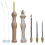 Punch Needle Embroidery Kit Adjustable 7-Piece 1
