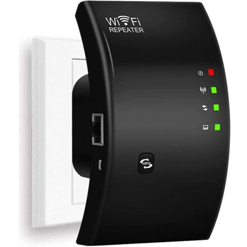 Επαναλήπτης WiFi, ισχυρός ενισχυτής WiFi, 1 θύρα Ethernet, περιοχή κάλυψης έως 200 τετρα