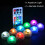Aquarium LED Light Submersible Round Remote Control 1