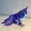 3D printed fox action figure with movable joints 4