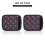 Luggage Handle Wraps Mushroom Skull 2 Pcs 3