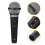 Fake Microphone Plastic Prop Black 3