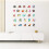 OUSITAI ABC Animal Wall Decals Removable Educational 1