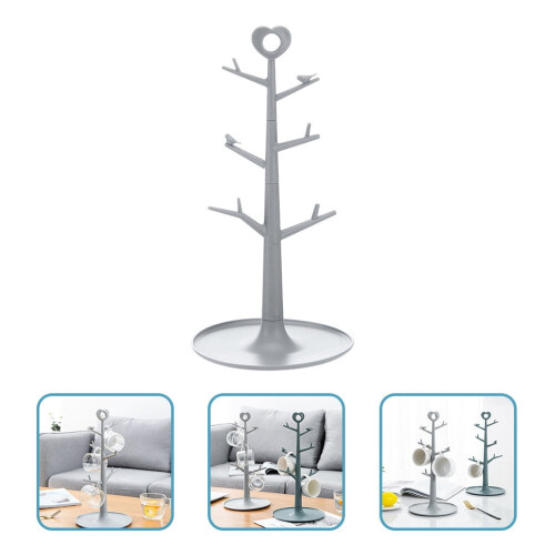 Coffee Mug Holder Tree with 6 Hooks