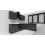 Cosmo Design ANIKA graphite/graphite 2.0/2.6 kitchen furniture set 1