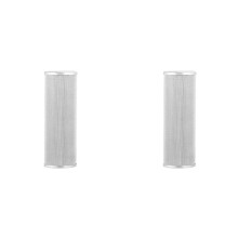 2pcs 10 Inch 304 Stainless Steel Water Purifi Can Be Cleaned and Reused Effectively Removes Impurities 5 Microns