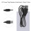 USB to 3.5mm barrel jack power cable 5V DC 6