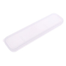 Estuche portátil de plástico transparente para cubiertos OOKWE (1 juego)