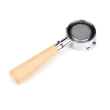 OOKWE E61 bottomless portafilter 58mm with wooden handle