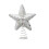 Mini Christmas Tree Topper Glitter Gold Star 2.36 Inch 3