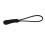 Nylon Zipper Pulls Reflective Black 10 pcs 6
