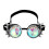 Steampunk-Brille mit Regenbogenkristallgläsern 1