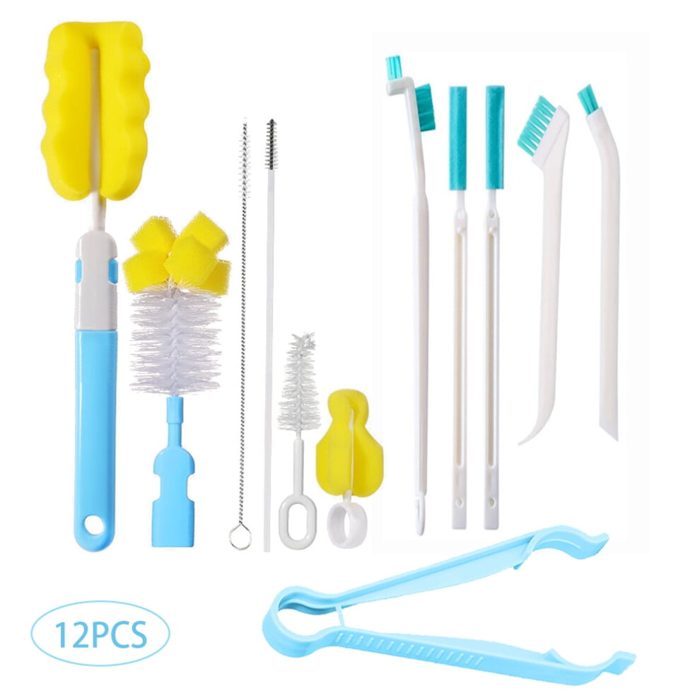 OUSITAI baby bottle brush set 12 pcs